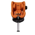 Fotelik samochodowy Recaro Toron 1 Kid i-Size w kolorze pomarańczowym z pięciopunktowymi pasami bezpieczeństwa