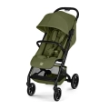 CYBEX Beezy zielony moss green wózek spacerowy zapewnia ergonomiczne ułożenie dziecka oraz komfortową jazdę dzięki nowoczesnej amortyzacji.