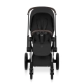 Cybex Priam Style wózek spacerowy widok z przodu elegancki design pasy bezpieczeństwa i komfortowe siedzisko