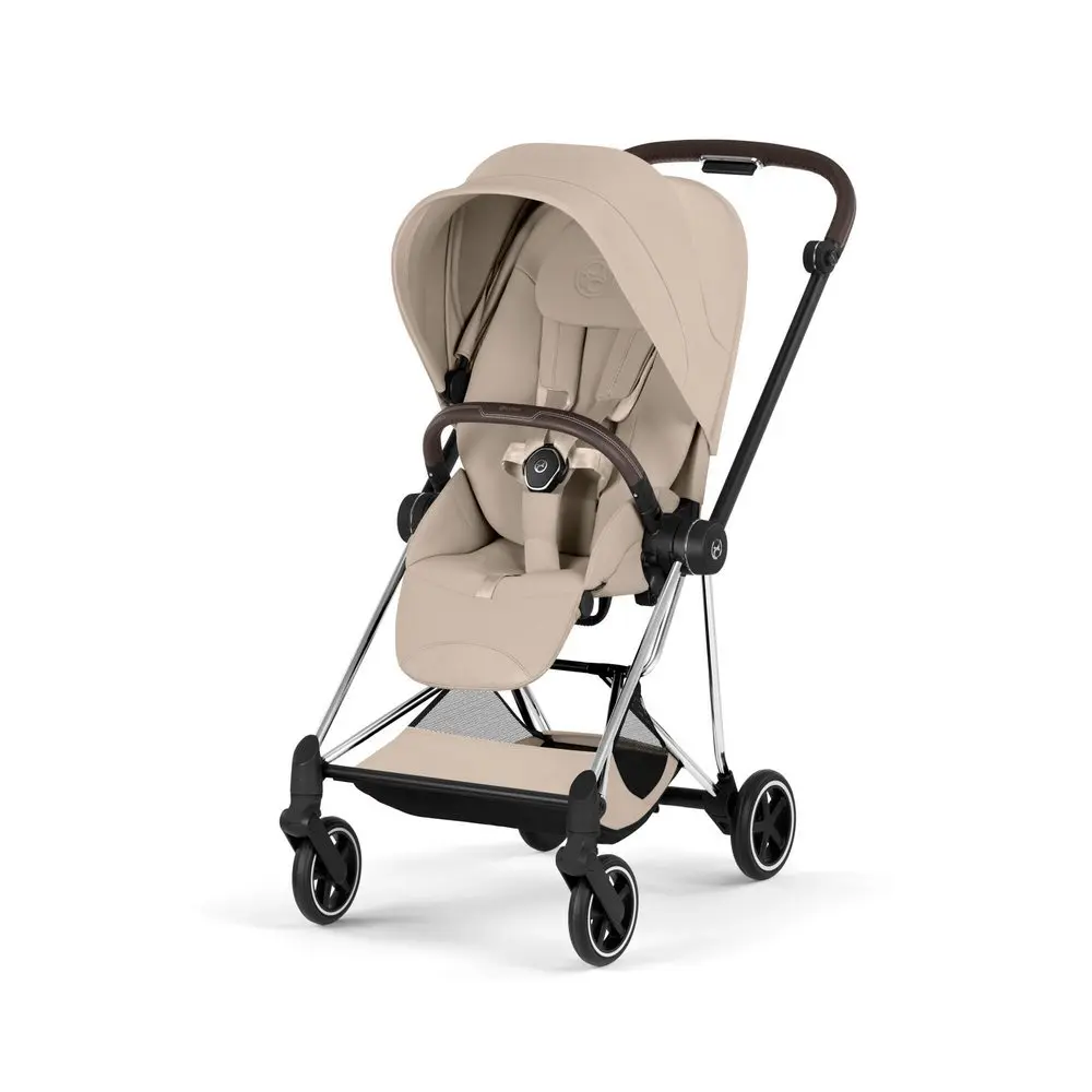 Wózek spacerowy Cybex Mios Style Cozy Beige z ramą Chrome Brown