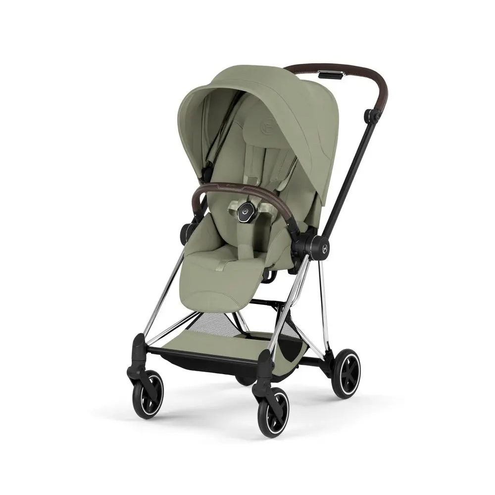Wózek spacerowy Cybex Mios Style Sage Green z ramą Chrome Brown