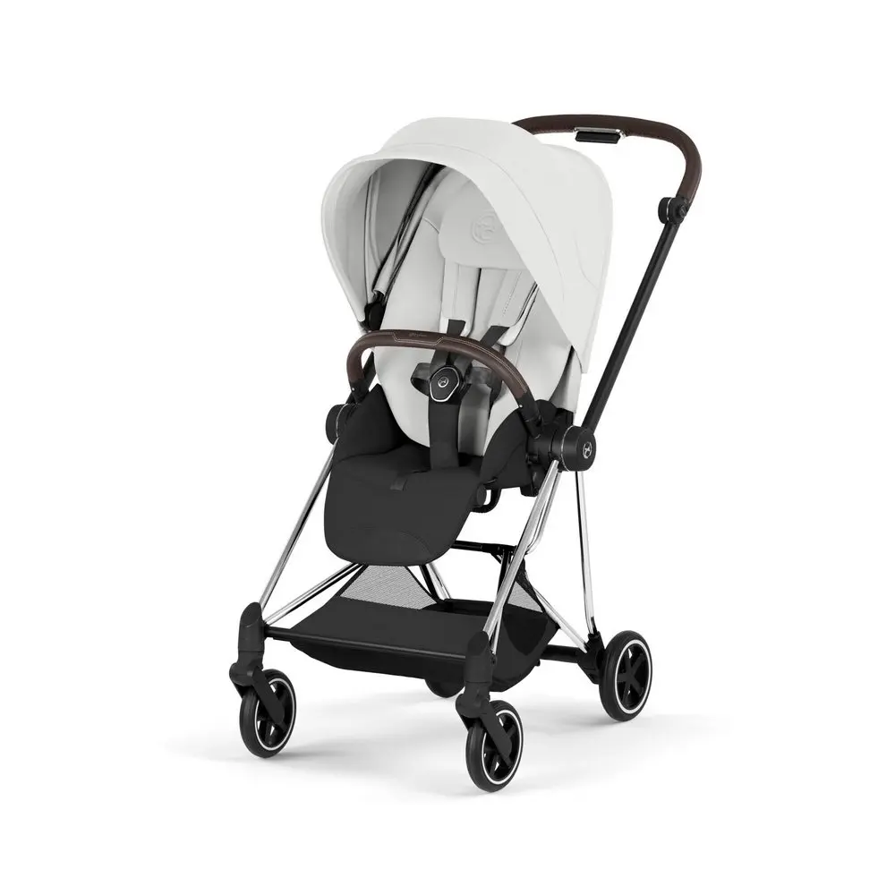 Wózek spacerowy Cybex Mios Style Off White z ramą Chrome Brown