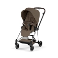 Wózek spacerowy Cybex Mios Style Coconut Brown z ramą Chrome Brown