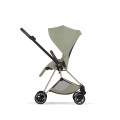 Wózek Cybex Mios Style sage green z siedziskiem ustawionym przodem do kierunku jazdy dla aktywnego dziecka