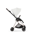 Wózek Cybex Mios Style off white z siedziskiem ustawionym tyłem do kierunku jazdy dla kontaktu z rodzicem