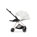 Wózek spacerowy Cybex Mios Style off white z oparciem rozłożonym do ergonomicznej pozycji leżącej