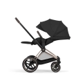 Cybex Priam Comfort wózek spacerowy z siedziskiem rozłożonym do pozycji leżącej