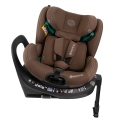 Sorino Aurora chocolate brązowy fotelik samochodowy i-Size 40-150 cm ISOFIX z obrotową bazą 360 i regulacją zagłówka