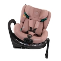 Sorino Aurora pink różowy fotelik samochodowy i-Size 40-150 cm z ochroną boczną i komfortową tapicerką Mesh 3D