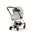 Cybex Mios Style wózek głęboki 2w1 city grey ze składaną gondolą na eleganckiej ramie do miasta
