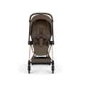 Cybex Mios Style wózek spacerowy coconut brown z ergonomicznym siedziskiem i dużą budką przeciwsłoneczną dla dziecka