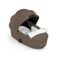 Cybex Mios Style przytulna gondola coconut brown z miękkim materacem zapewniającym komfort snu noworodka