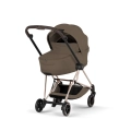 Cybex Mios Style wózek głęboki 2w1 coconut brown ze składaną gondolą na eleganckiej ramie do miasta