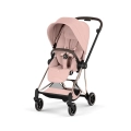 Cybex Mios Style wózek spacerowy peach pink na ramie Rosegold z nowoczesnym designem i komfortowym siedziskiem