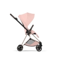 Cybex Mios Style wózek spacerowy peach pink z siedziskiem tyłem do kierunku jazdy dla bliskiego kontaktu z rodzicem