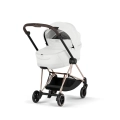 Cybex Mios Style wózek głęboki 2w1 off white ze składaną gondolą na eleganckiej ramie do miasta
