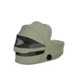 Cybex Mios Style gondola Sage green z siateczkowymi okienkami zapewniającymi wentylację i komfort dziecka