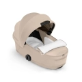 Cybex Mios Style przytulna gondola cozy beige z miękkim materacem zapewniającym komfort snu noworodka
