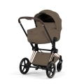 Cybex Priam wózek dziecięcy z gondolą Lux coconut brown rosegold, elegancki design i komfort dla noworodka