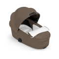 Cybex Priam gondola Lux coconut brown wnętrze z materacem, oddychające materiały i komfort snu dziecka