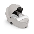 Cybex Priam gondola Lux city grey wnętrze z materacem, oddychające materiały i komfort snu dziecka