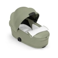 Cybex Priam gondola Lux sage green wnętrze z materacem, oddychające materiały i komfort snu dziecka