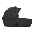 Cybex Priam gondola Lux sepia black widok z boku, przestronna i wygodna gondola dla niemowlaka