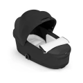 Cybex Priam gondola Lux sepia black wnętrze z materacem, oddychające materiały i komfort snu dziecka