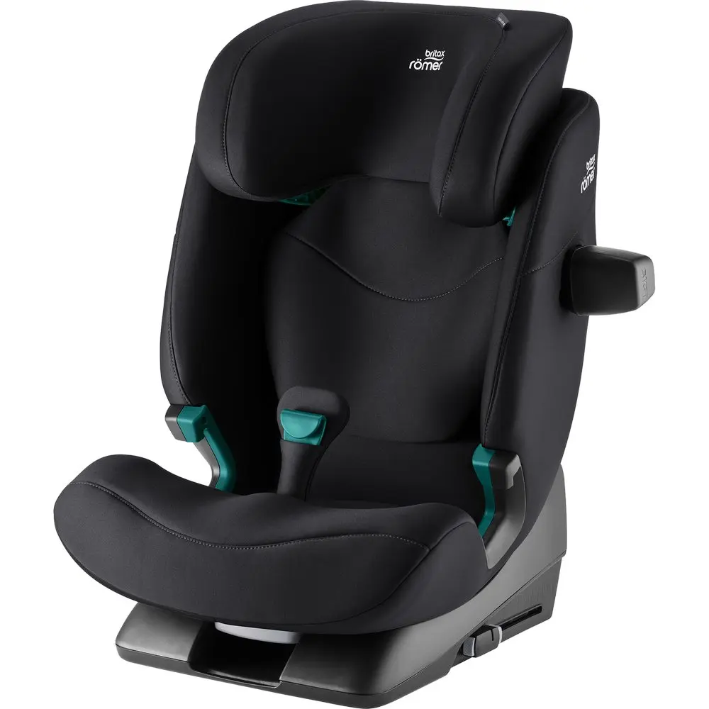 Fotelik samochodowy Britax Romer Safefix czarny classic deep black 100-150 cm ISOFIX SICT dla dziecka