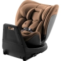 Fotelik samochodowy Britax Romer Swivel-Grow Max Air lux warm caramel brązowy 40-125 cm ISOFIX wygodny fotelik dziecięcy