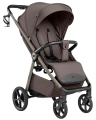Carrello Bravo Lite Deluxe wózek spacerowy brązowy (Derby Brown) – nowoczesny wózek spacerowy dla dziecka z regulowanym oparciem i filtrem UV