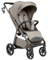 Carrello Bravo Lite Deluxe wózek spacerowy beżowy (Oak Beige) – lekki i funkcjonalny wózek spacerowy z regulacją oparcia i ochroną przeciwsłoneczną