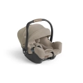 Joie i-Starter fotelik samochodowy beżowy sandstone dla niemowląt i-Size 40-75 cm z wkładką i budką przeciwsłoneczną