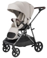 Carrello Costa wózek spacerowy Cloud Grey z odwracanym siedziskiem i dużą budką UV SPF 50