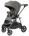 Szary wózek spacerowy Carrello Costa Echo Grey z regulowaną rączką i dużymi kołami