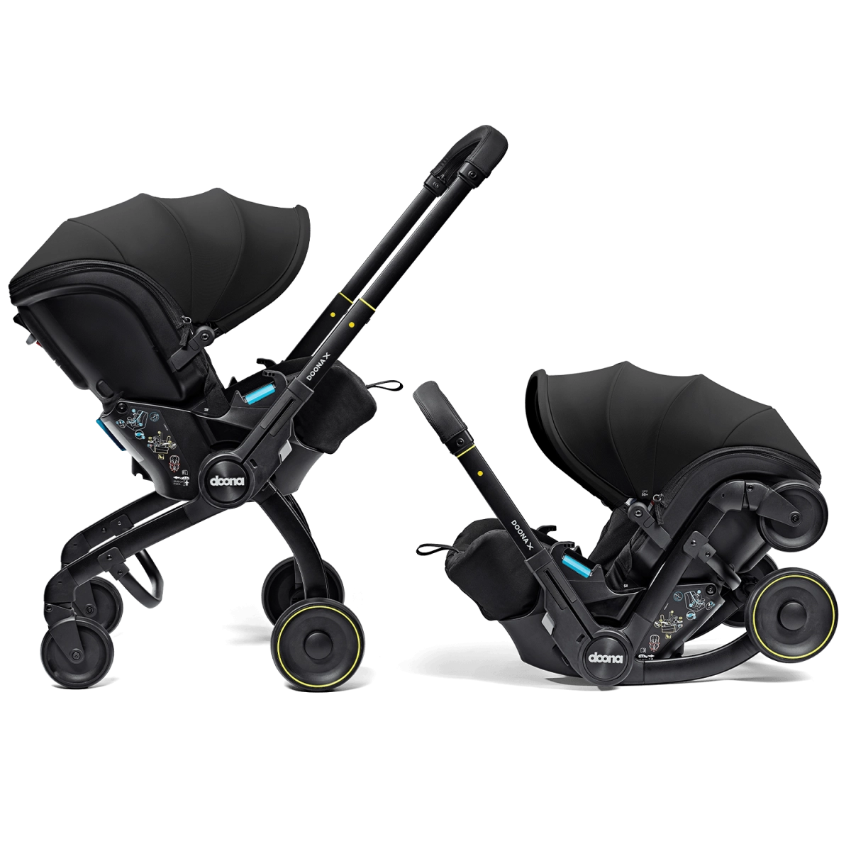 Doona mobilny fotelik samochodowy Doona X nitro black 11.png