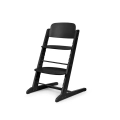 Eleganckie czarne stunning black krzesełko do karmienia Cybex Iris z regulacją wysokości i ergonomiczną konstrukcją dla dziecka.