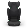 Fotelik Kinderkraft JUNIOR FIX 2 PLUS z regulowanym zagłówkiem, oddychającą tapicerkę AIR FLOW oraz wygodne siedzisko zapewniające komfort podczas podróży.