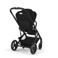 Cybex Balios S Lux wyposażony w pojemny kosz zakupowy o dużej ładowności, idealny na codzienne zakupy i rodzinne spacery.