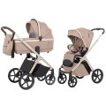 Carrello Vector crl-6550 wózek dziecięcy walnut beige
