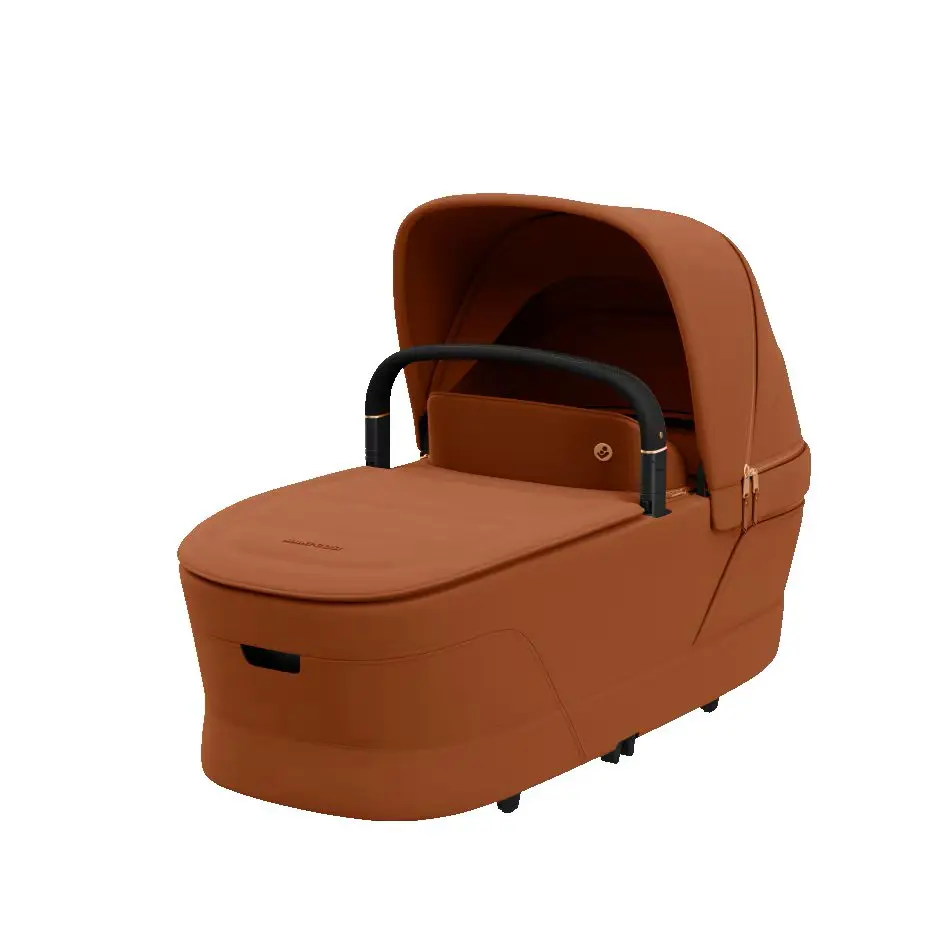 Maxi-Cosi Cabin Cot gondola do wózka w kolorze Copper Terra z rozkładanym daszkiem i uchwytem do przenoszenia
