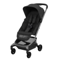 Maxi-Cosi Fame Cabin Onyx Black to stylowy lekki wózek spacerowy o ponadczasowej czarnej kolorystyce, przeznaczony dla aktywnych rodzin.