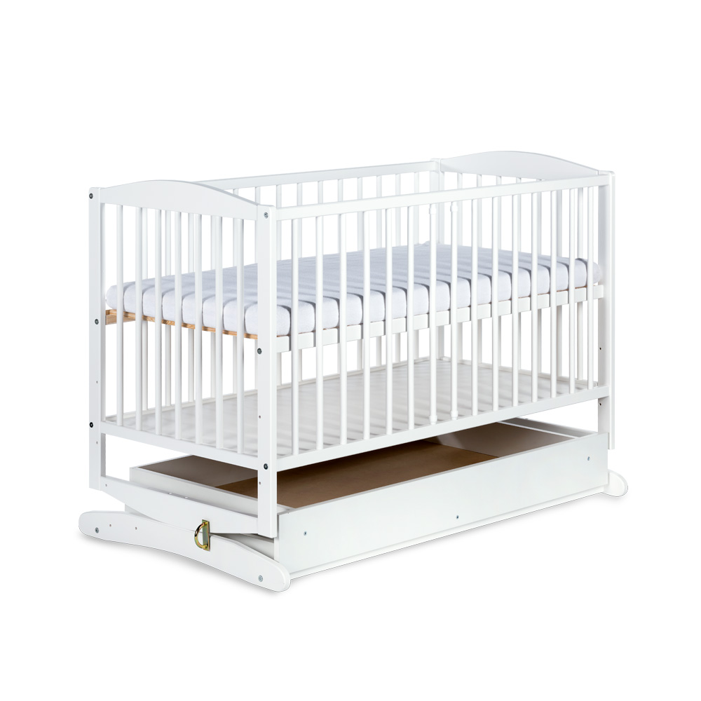 Elegancki wygląd łóżeczka to jego zaleta