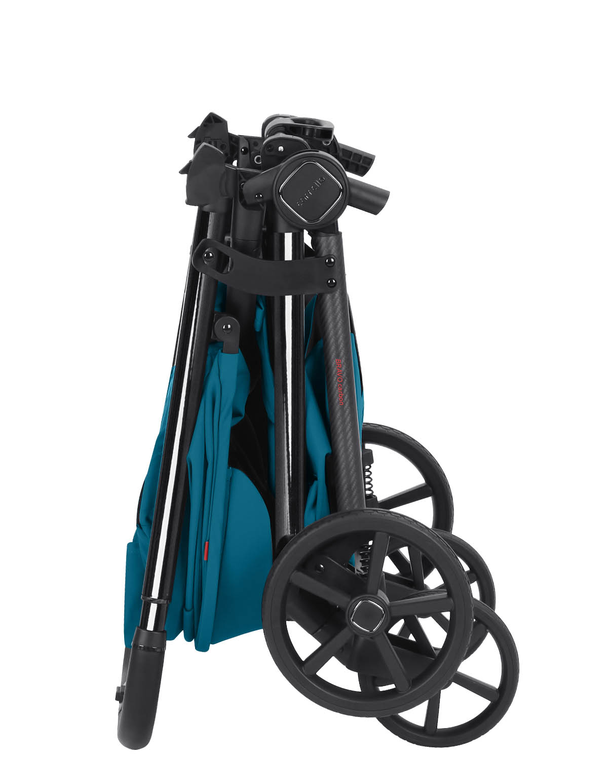 Carrello Bravo Carbon CRL-5530 składany wózek do kompaktowego rozmiaru