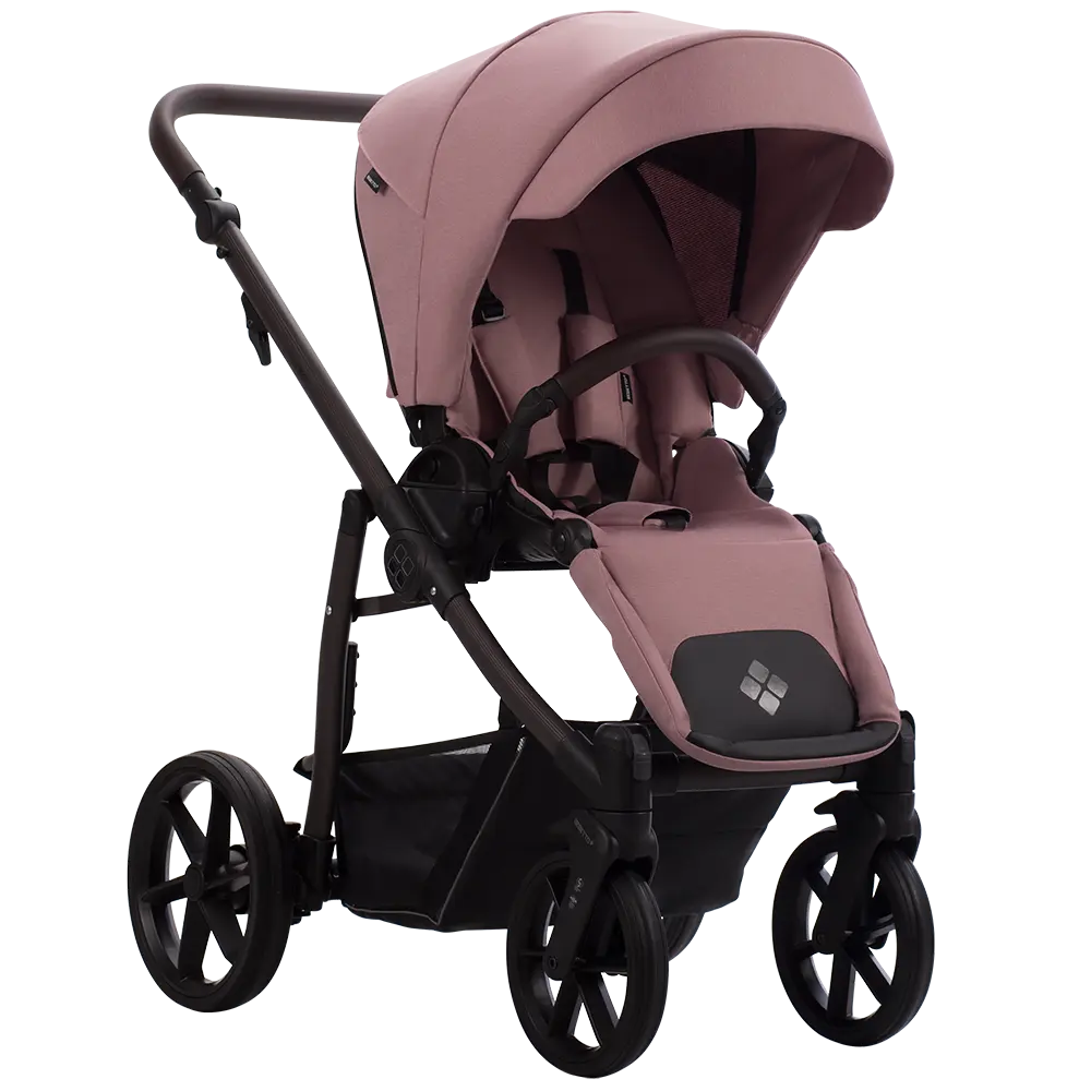 Bebetto Fluxo różowy wózek spacerowy