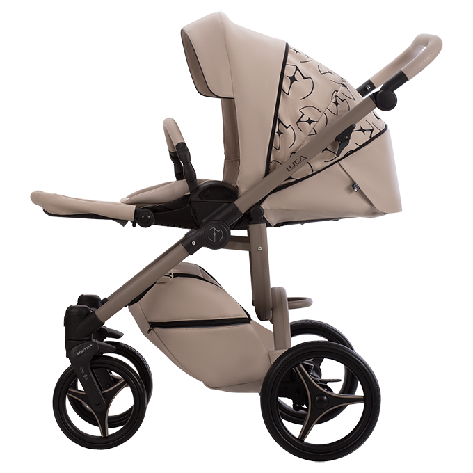 Bebetto Luca x Eva Minge spacerówka z regulowanym oparciem siedziska