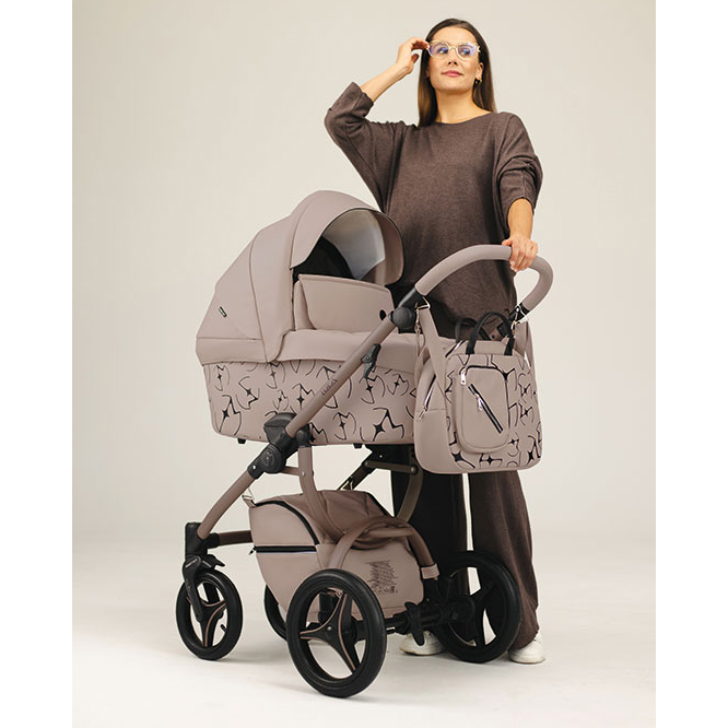 Bebetto Luca x Eva Minge nowoczesny design gondoli