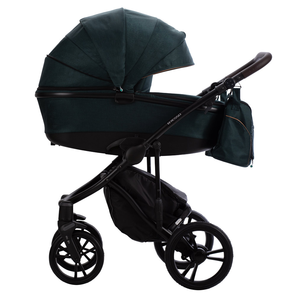 bebetto bresso onyx poszerzana budka przeciwsłoneczna w gondoli