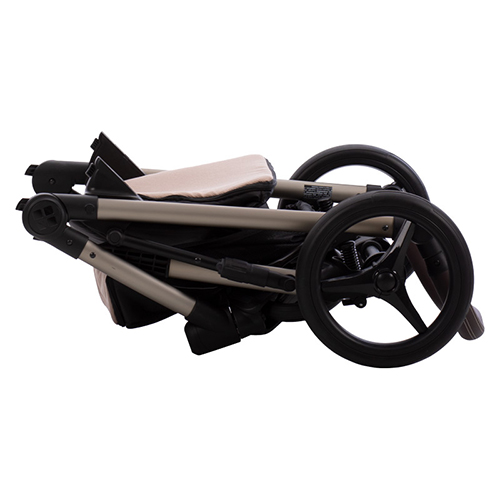 bebetto Loren premium class łatwe i szybkie składanie wózka do kompaktowego rozmiaru