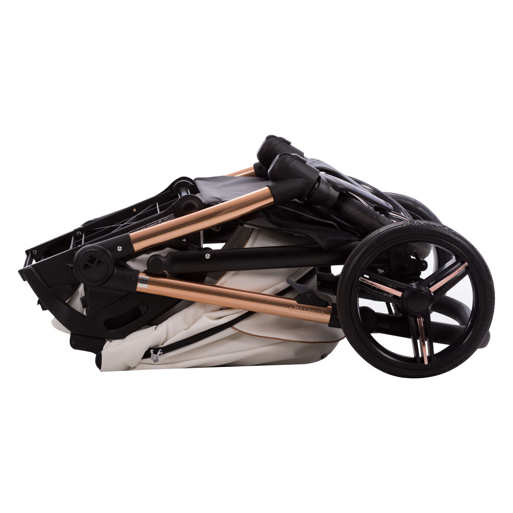 Bebetto Nico Estilo Pro wózek złożysz do kompaktowego rozmiaru nawet z siedziskiem